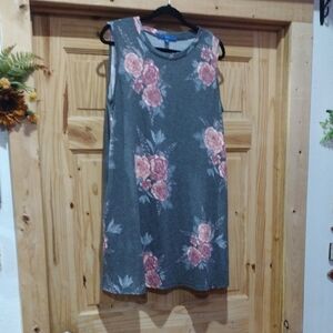 Apt 9 Floral Sleeveless Dress